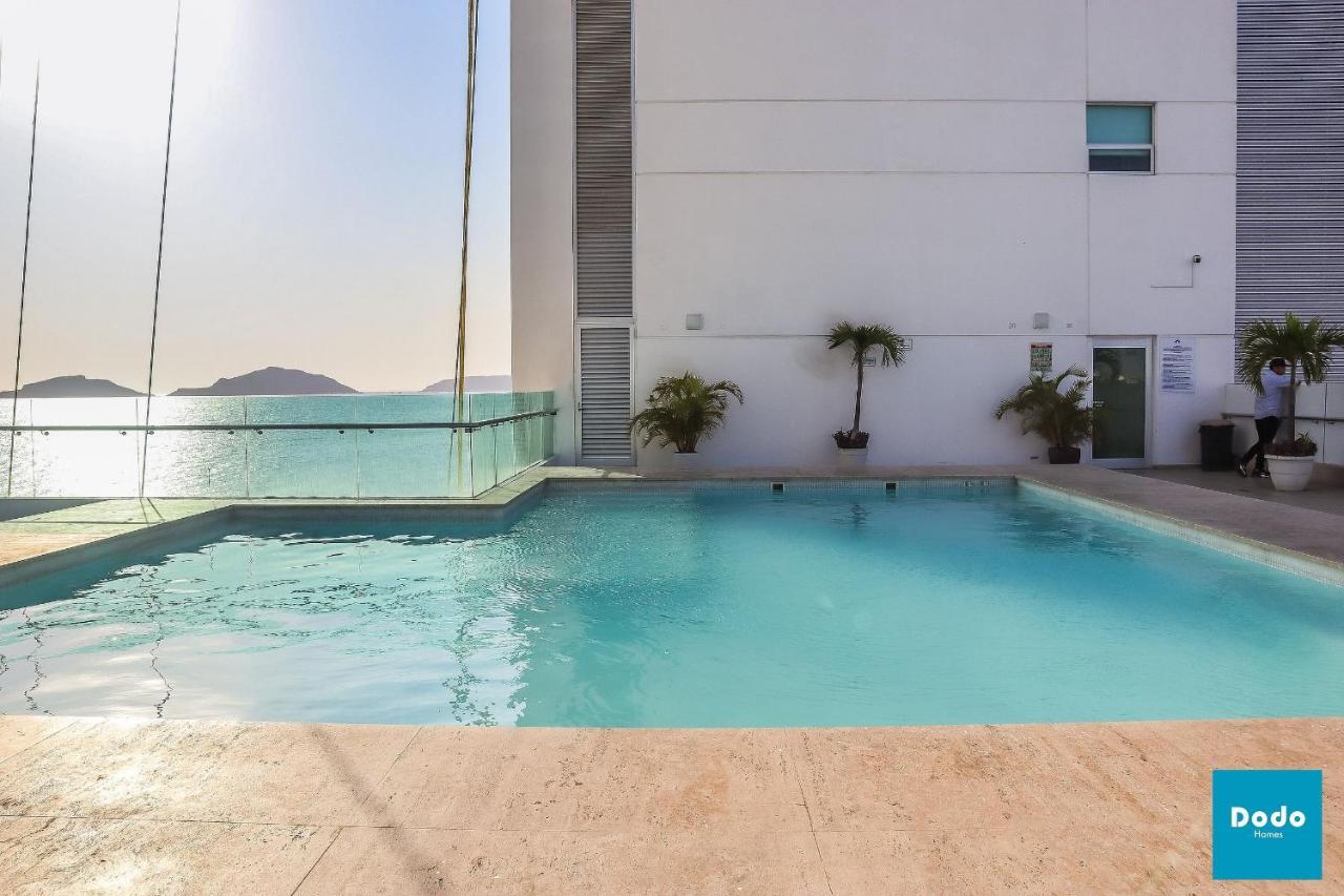 Departamento En Mazatlan Frente Al Mar Y Alberca Comun. Apartamento Exterior foto