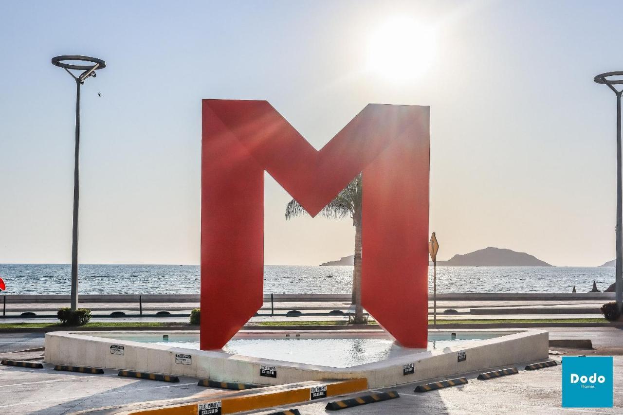 Departamento En Mazatlan Frente Al Mar Y Alberca Comun. Apartamento Exterior foto